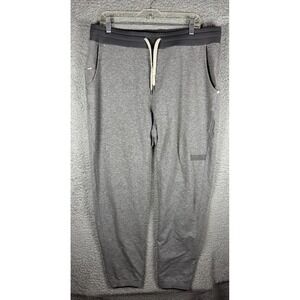 Vuori Sweatpants Mens 2XL Balboa Gray Fleece Comfy Travel Lounge Joggers